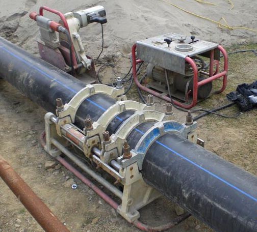 市政自來水工程施工現場